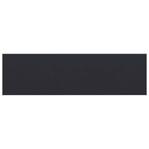 vidaXL Window Sill Anthracite with Wood Grain 120 x 45 x 4.5 cm PVC