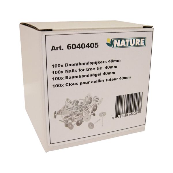 Nature Nails for Tree Ties 40x20 mm 100 pcs