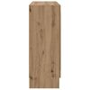 vidaXL Book Cabinet Artisan Oak 82.5x30.5x80 cm Engineered Wood