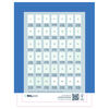 rillprint Self-adhesive Sticker Labels 105x42.4 mm 1000 Sheets White
