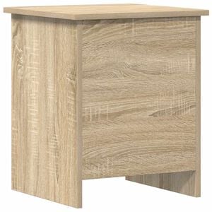 vidaXL Storage Chest Sonoma Oak 40 x 40 x 50 cm Engineered Wood
