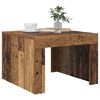 vidaXL Coffee Table Old Wood 50 x 50 x 35 cm Engineered Wood