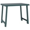 vidaXL Camping Table Green 79x56x64 cm PP Wooden Look