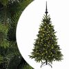 vidaXL Artificial Christmas Tree with Bauble 120 cm 150 LEDs