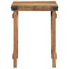 vidaXL Dining Table Brown 60 x 55 x 76 cm Solid reclaimed wood