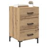vidaXL Bedside Cabinet Artisan Oak 40 x 40 x 66 cm Engineered Wood