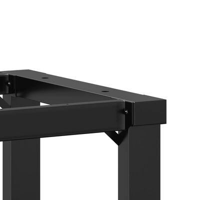 vidaXL Dining Table Legs O-Frame 60x40x73 cm Cast Iron