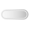 vidaXL LED Bathroom Mirror 40x15 cm Oval