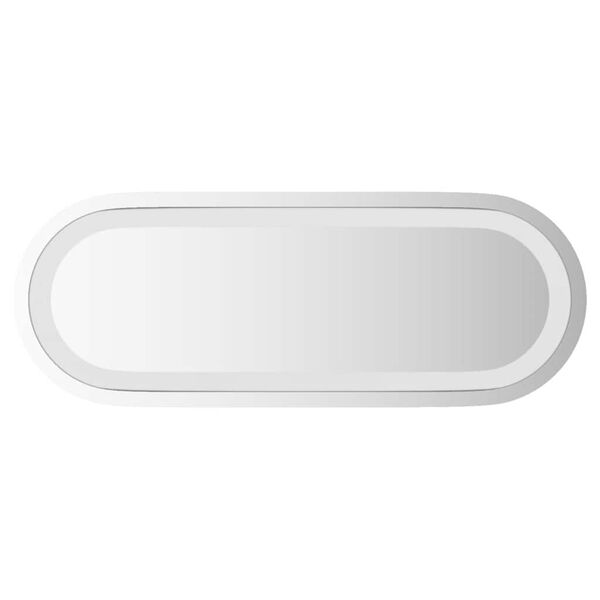 vidaXL LED Bathroom Mirror 40x15 cm Oval