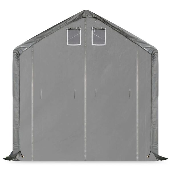 vidaXL Storage Tent Fabric PVC 3x6 m Grey