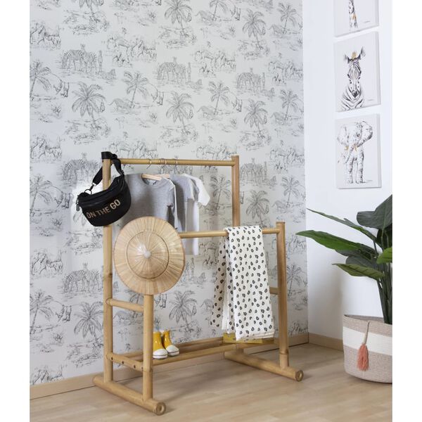 CHILDHOME Baby Blanket 100x80cm Jersey Leopard