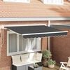vidaXL Awning Replacement Fabric Anthracite 280 x 195 cm Polyester