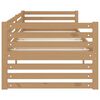 vidaXL Day Bed without Mattress Honey Brown Solid Wood Pine 90x200cm