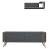 Homemania TV Stand "Nicol" 120x31x42 cm Anthracite