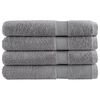 vidaXL Premium Sauna Towels SOLUND 4pcs Grey 80x200cm 600gsm