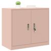vidaXL Storage Cabinet Pink 80 x 40 x 70 cm Steel