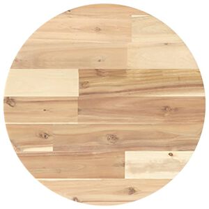 vidaXL Table Top Round &Oslash;40x2 cm Solid Wood Acacia