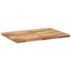 vidaXL Table Top Rectangular 80x70x4 cm Solid Wood Acacia