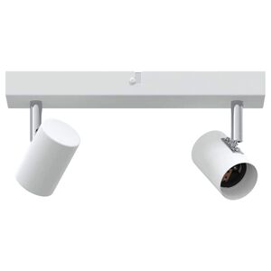 vidaXL Ceiling Spotlight White 26 x 6.5 x 11.5 cm Steel