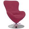 vidaXL Egg Chair Wine Red 63 x 73 x 90 cm Velvet