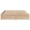 vidaXL Bed Frame without Mattress 120x200 cm Solid Wood Pine