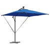 vidaXL Cantilever Banana Parasol Blue 249 x 249 x 250 cm