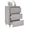 vidaXL Bedside Cabinets 2 pcs Grey Sonoma 40x35x69 cm Engineered Wood