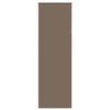 vidaXL Roller Blind Blackout Coffee 70x210 cm Fabric Width 65.7 cm Polyester