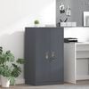 vidaXL Storage Cabinet Anthracite 60 x 40 x 105 cm Cold-Rolled Steel