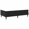vidaXL Corner Bed Frame with Headboard Black 90 cm x 200 cm Velvet
