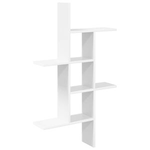 vidaXL Wall Shelf White 61 x 15 x 102 cm Engineered Wood