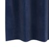vidaXL Blackout Curtains 2 pcs Dark Blue 140 x 260 cm Velvet