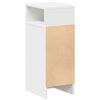 vidaXL Bedside Cabinets 2 pcs with Drawer White 25x31x66 cm