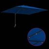 vidaXL Garden Parasol Azurblau 248.5 x 247.5 x 160 cm