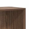 vidaXL Side Table Brown Oak 33x33x34.5 cm Engineered Wood
