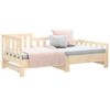 vidaXL Pull-out Day Bed without Mattress 2x(90x190) cm Solid Wood Pine