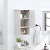 vidaXL Bathroom Cabinet VIGO White and Antique White 37 x 34 x 71.5 cm