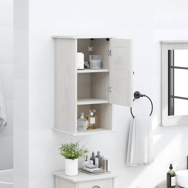 vidaXL Bathroom Cabinet VIGO White and Antique White 37 x 34 x 71.5 cm