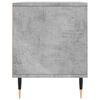 vidaXL TV Cabinet Concrete Grey 100x34.5x44.5 cm Engineered Wood