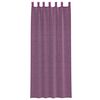 vidaXL Voile Curtains with Loops 2 pcs Purple 140x260 cm