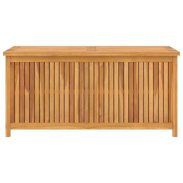 vidaXL Garden Storage Box 120x50x58 cm Solid Teak Wood