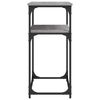 vidaXL Console Table Grey Sonoma 100x35.5x75 cm Engineered Wood