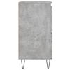 vidaXL Sideboards 2 pcs Concrete Grey Engineered Wood