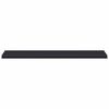 vidaXL Window Sill Anthracite with Wood Grain 120 x 45 x 4.5 cm PVC