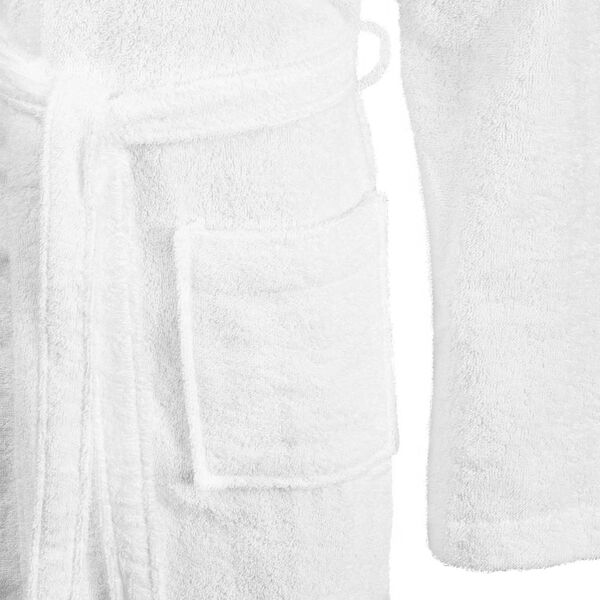 vidaXL Bathrobe KINN White XXL Cotton