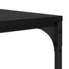 vidaXL Coffee Table Black Oak 100 x 50 x 35 cm Engineered Wood