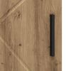 vidaXL Bathroom Cabinet with Storage Artisan Oak 30 x 35 x 95 cm