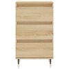 vidaXL Sideboard Sonoma Oak 40x35x70 cm Engineered Wood