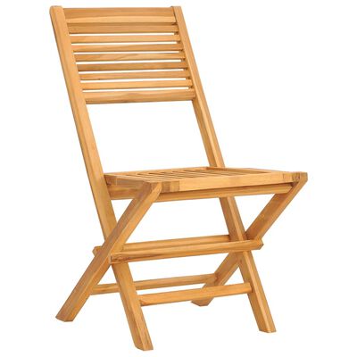 vidaXL Folding Garden Chairs 8 pcs 47x62x90 cm Solid Wood Teak