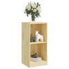 vidaXL Side Cabinet 35.5x33.5x76 cm Solid Pinewood